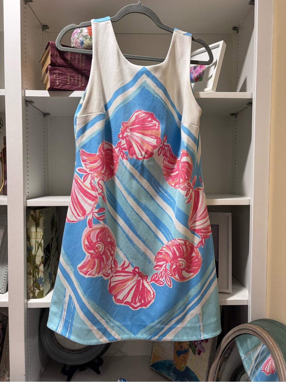 LILLY PULITZER SzM CALLIE SLEEVELESS SHIFTH KNIT DRESS FOR THE SHELL - Picture 6 of 11